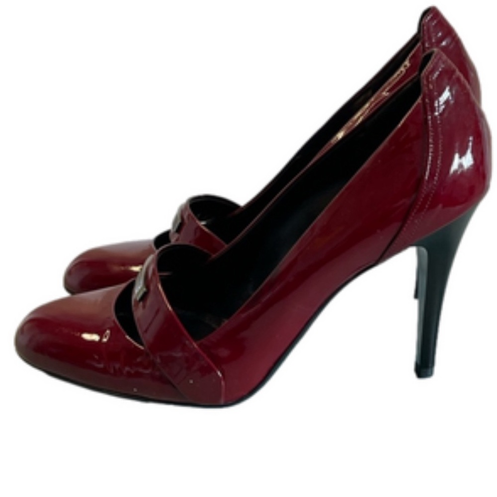 Burberry Patent Leather Heels - Size-EU 37 / US 7